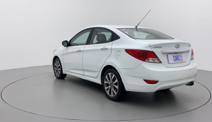 2013 Hyundai Verna FLUIDIC 1.6 CRDI SX, Diesel, Manual, 1,15,113 km, Left Back Diagonal