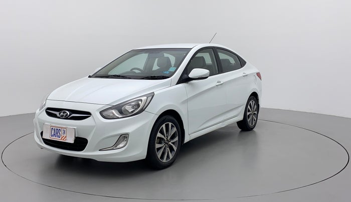 2013 Hyundai Verna FLUIDIC 1.6 CRDI SX, Diesel, Manual, 1,15,113 km, Left Front Diagonal