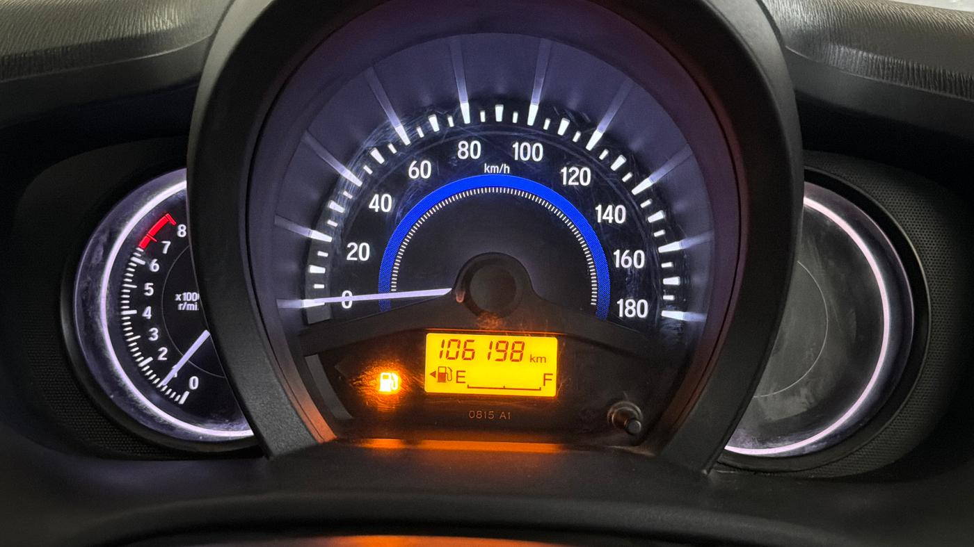 2015 Honda Amaze 1.2L I-VTEC S, Petrol, Manual, 1,06,160 km, Odometer Image