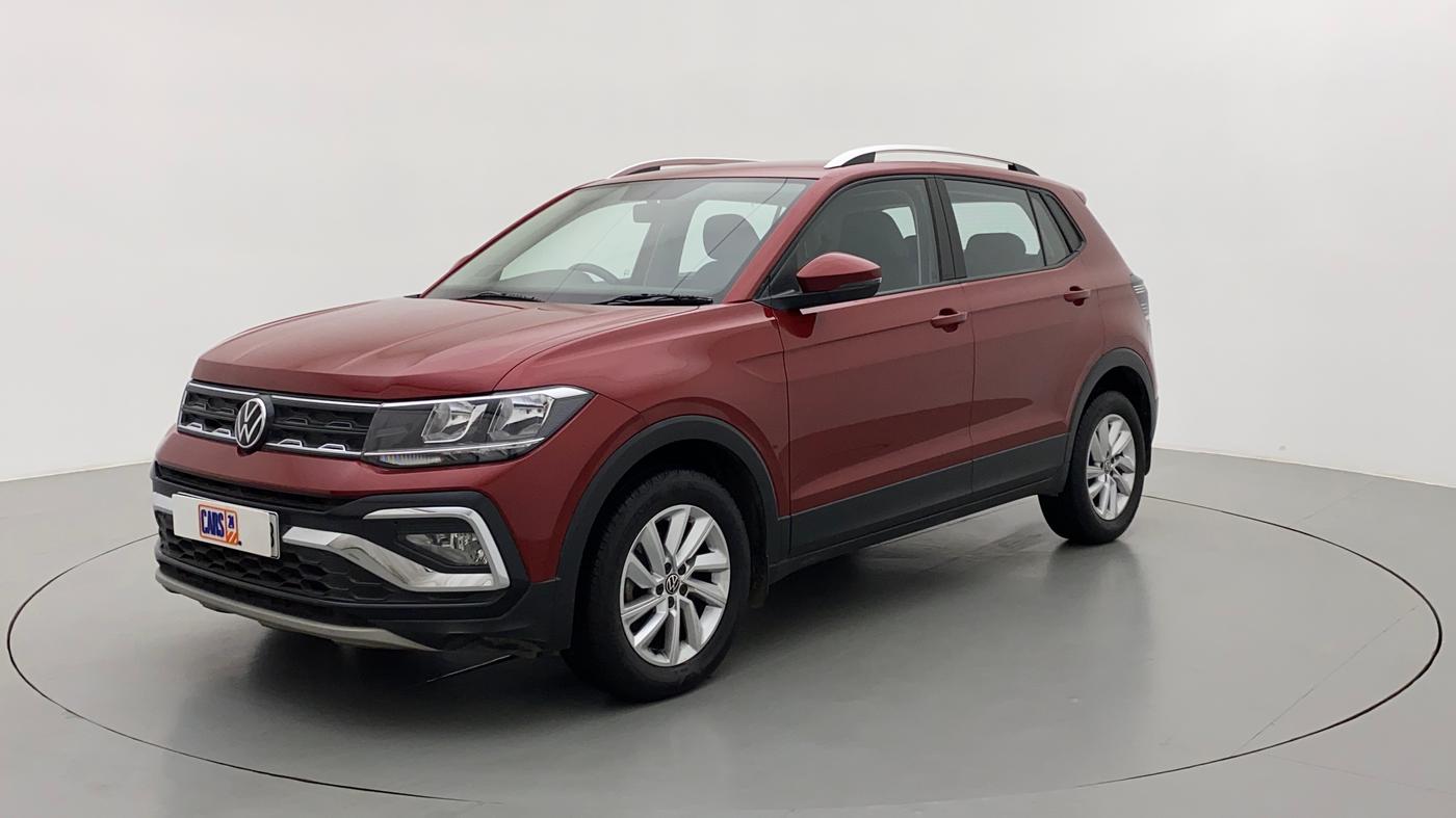 2021 Volkswagen TAIGUN HIGHLINE 1.0 TSI AT, Petrol, Automatic, 8,581 km, Left Front Diagonal