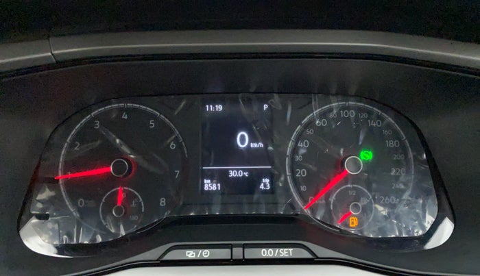 2021 Volkswagen TAIGUN HIGHLINE 1.0 TSI AT, Petrol, Automatic, 8,581 km, Odometer Image