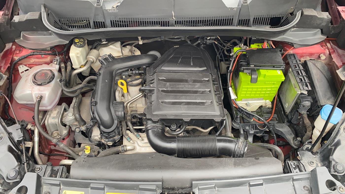 2022 Volkswagen TAIGUN COMFORTLINE 1.0 TSI MT, Petrol, Manual, 41,944 km, Engine View