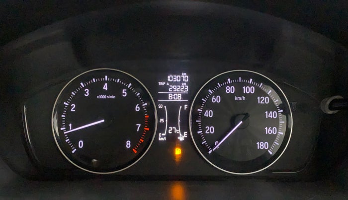 2020 Honda Amaze 1.2L I-VTEC VX, Petrol, Manual, 1,03,024 km, Odometer Image