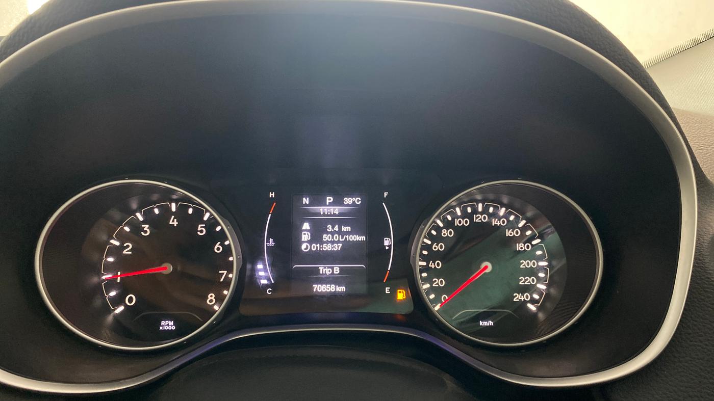 2017 Jeep Compass LIMITED 1.4 PETROL AT, Petrol, Automatic, 70,658 km, Odometer Image