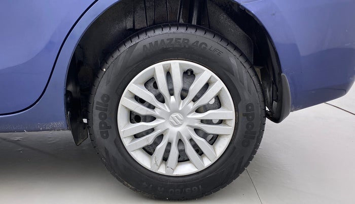 2017 Maruti Dzire VXI, Petrol, Manual, 61,158 km, Left Rear Wheel