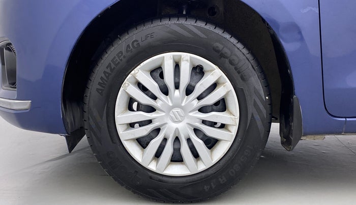 2017 Maruti Dzire VXI, Petrol, Manual, 61,158 km, Left Front Wheel