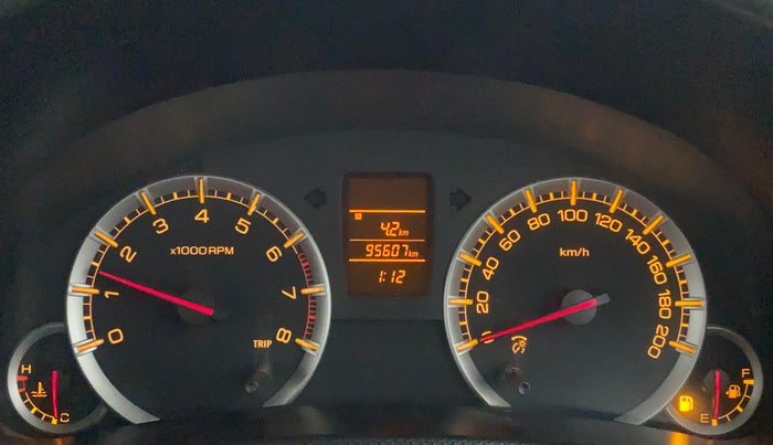 2013 Maruti Swift Dzire VXI, Petrol, Manual, 95,606 km, Odometer Image