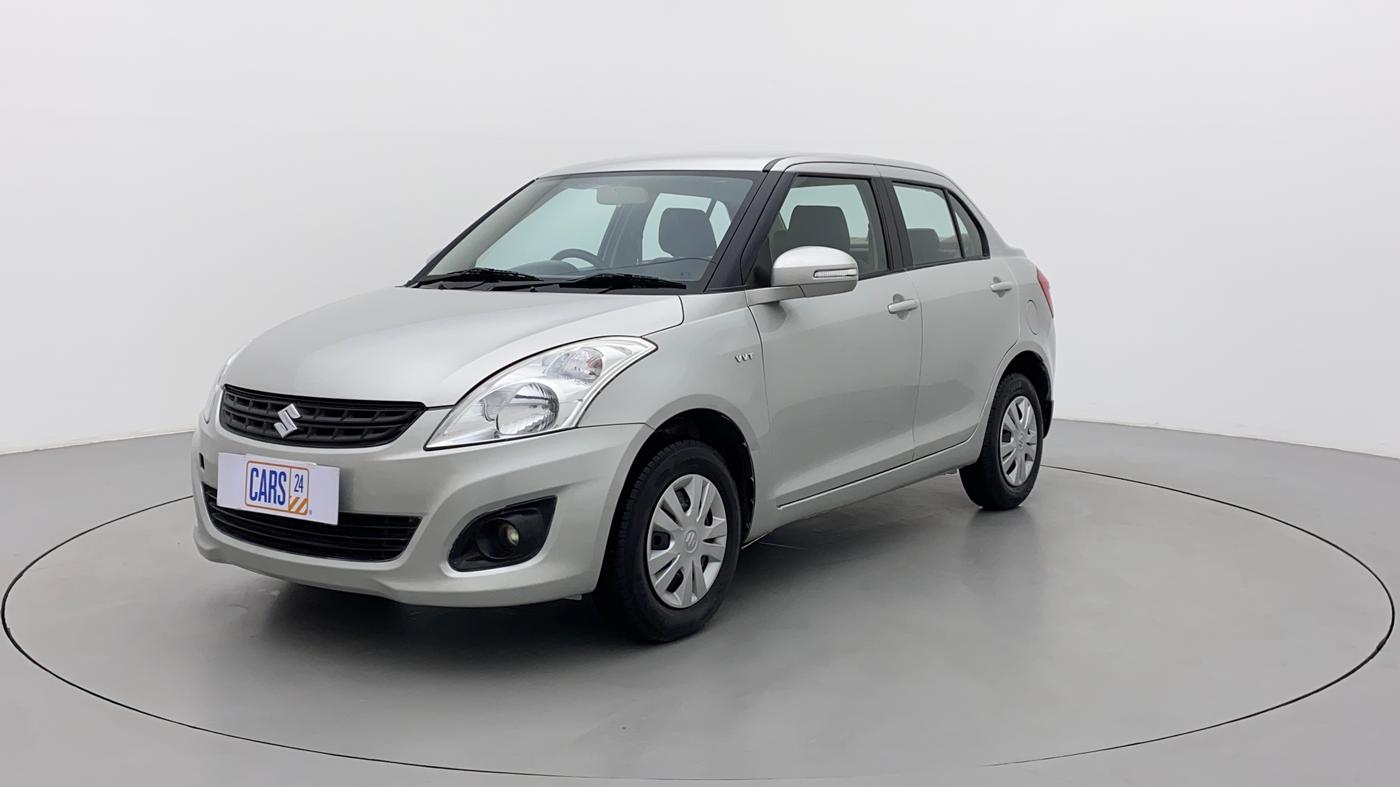 2013 Maruti Swift Dzire VXI, Petrol, Manual, 95,606 km, Left Front Diagonal