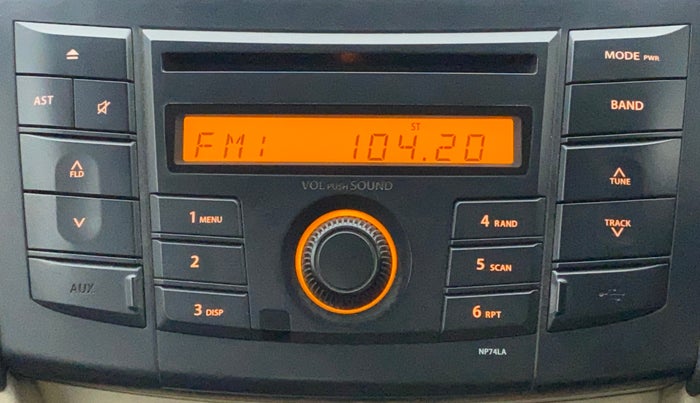 2013 Maruti Swift Dzire VXI, Petrol, Manual, 95,606 km, Infotainment System
