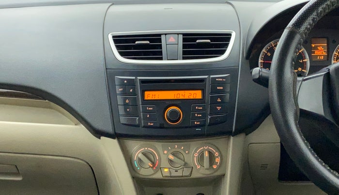 2013 Maruti Swift Dzire VXI, Petrol, Manual, 95,606 km, Air Conditioner
