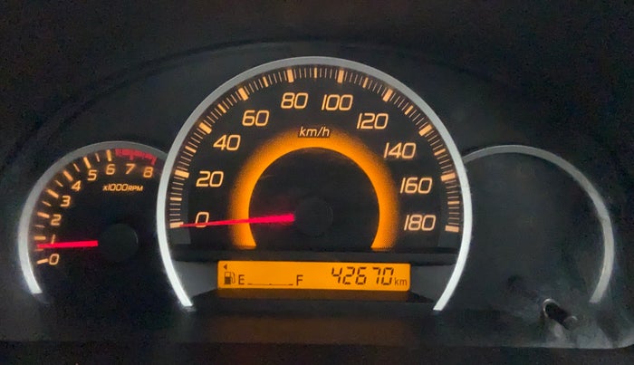2016 Maruti Wagon R 1.0 VXI, Petrol, Manual, 43,322 km, Odometer View