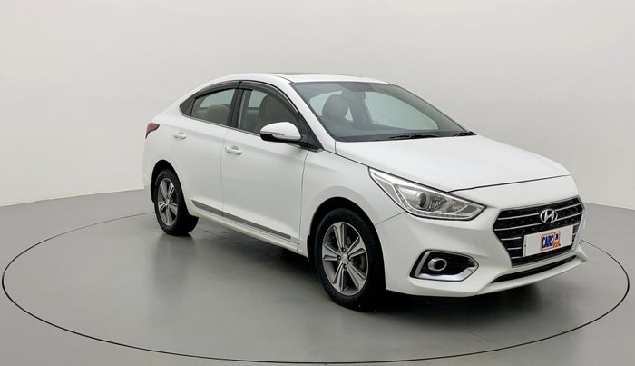2018 Hyundai Verna 1.6 CRDI SX + AT, Diesel, Automatic, 73,815 km, Right Front Diagonal