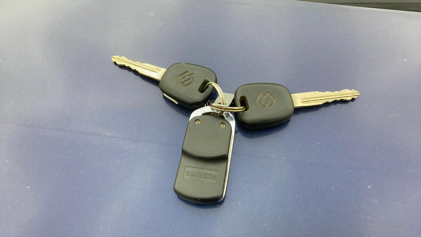 2018 Maruti Wagon R 1.0 LXI CNG, CNG, Manual, 29,874 km, Key Close Up