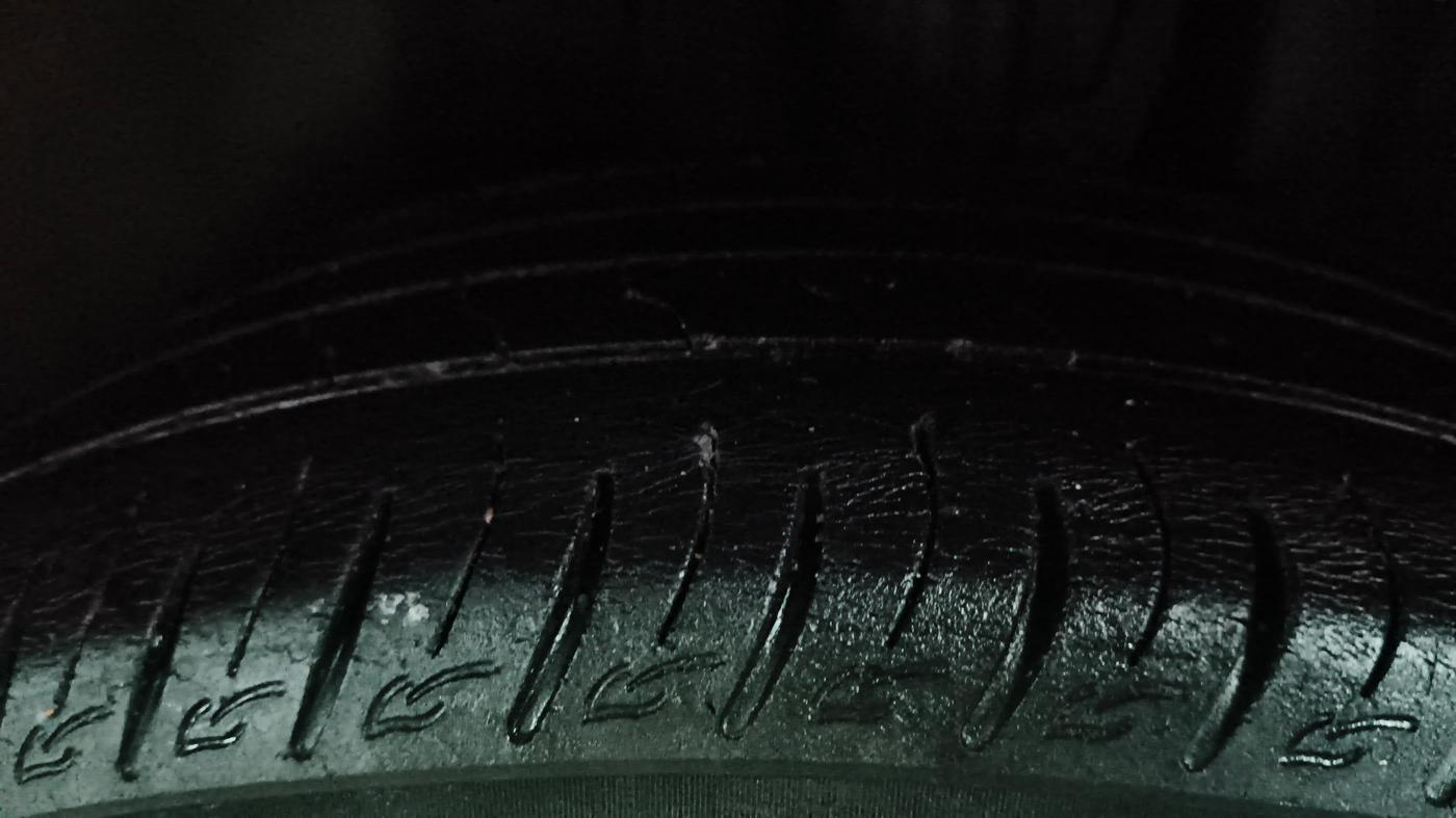 2021 Maruti Vitara Brezza VXI, Petrol, Manual, 54,204 km, Left Rear Tyre Tread