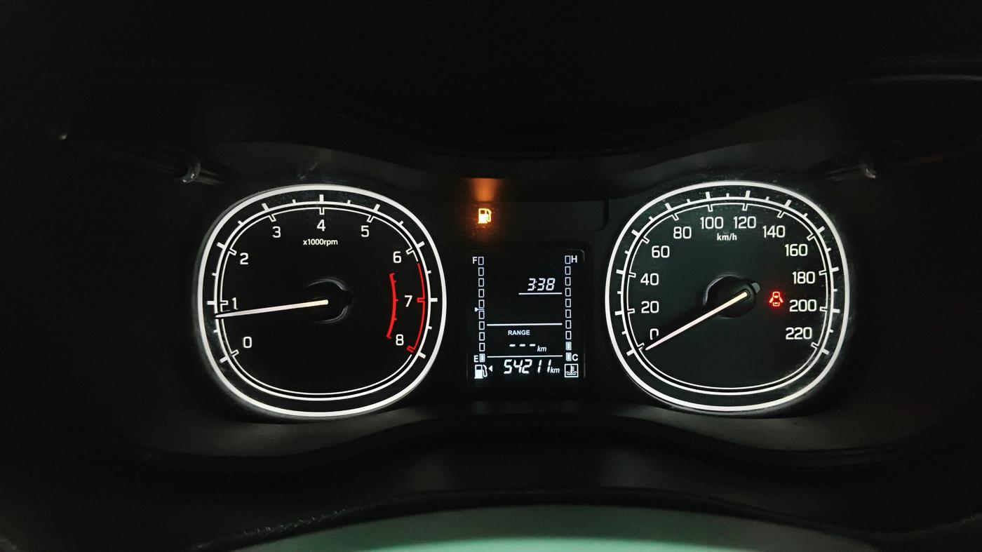 2021 Maruti Vitara Brezza VXI, Petrol, Manual, 54,204 km, Odometer Image