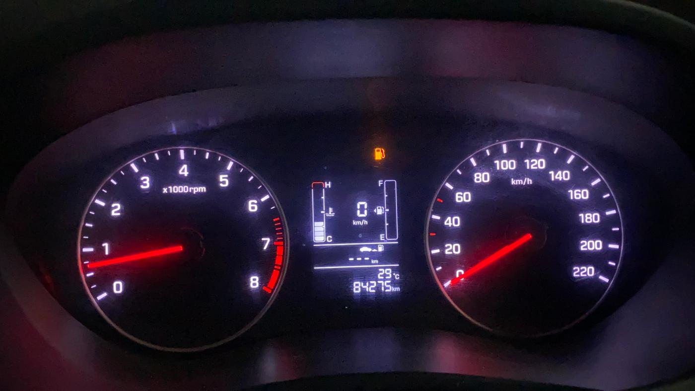 2018 Hyundai Elite i20 ASTA 1.2, Petrol, Manual, 84,249 km, Odometer Image