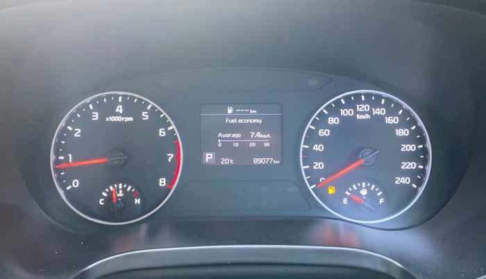 2020 KIA SELTOS HTX IVT 1.5 PETROL, Petrol, Automatic, 89,058 km, Odometer Image