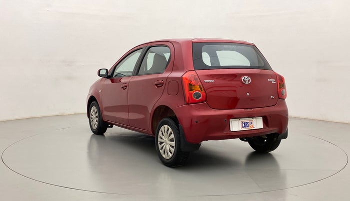 2011 Toyota Etios Liva G, Petrol, Manual, 44,093 km, Left Back Diagonal