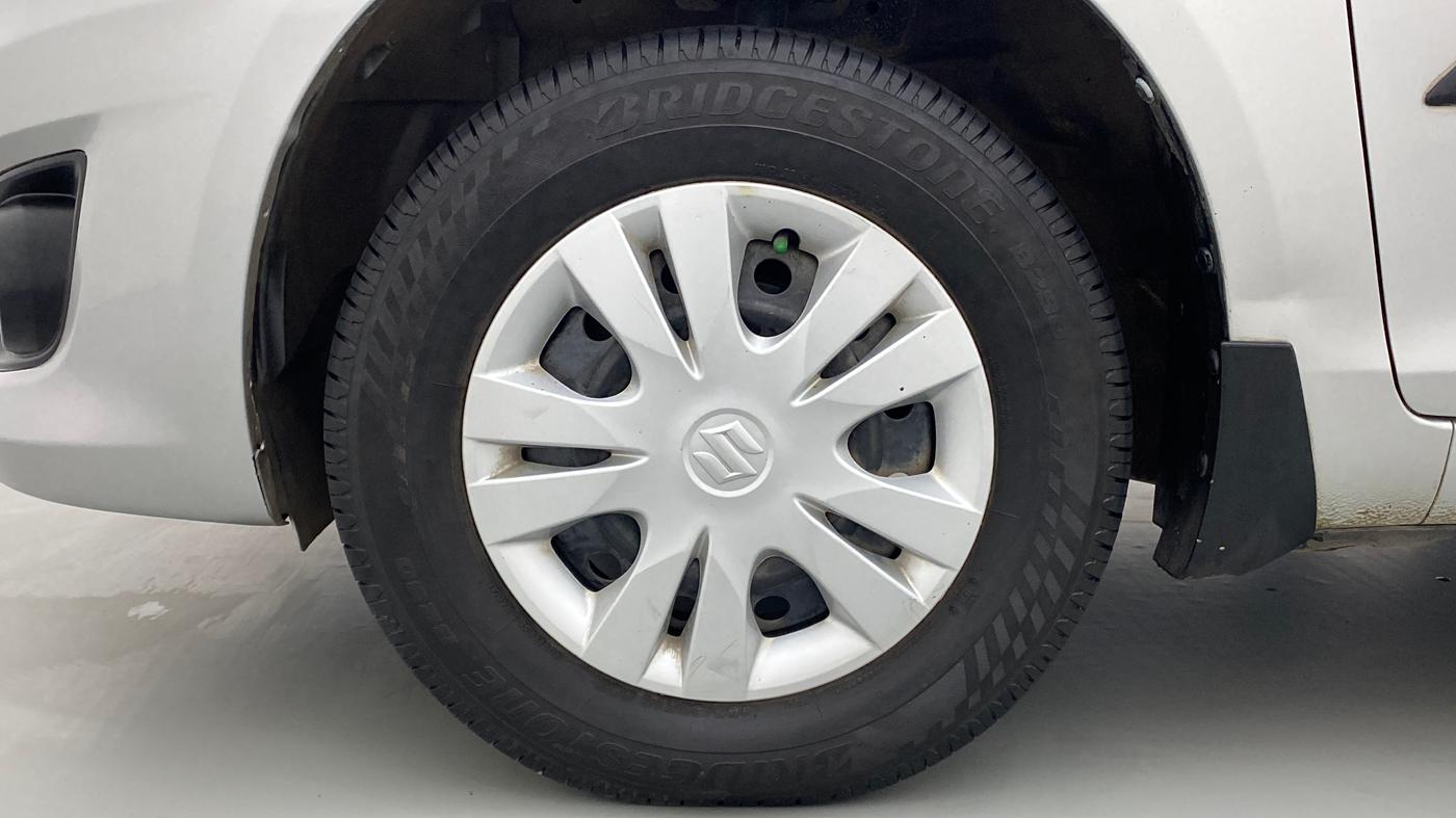 2014 Maruti Swift Dzire VXI, Petrol, Manual, 87,290 km, Left Front Wheel