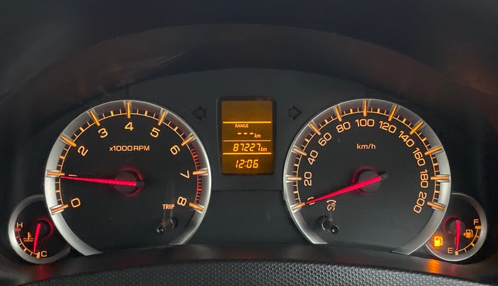 2014 Maruti Swift Dzire VXI, Petrol, Manual, 87,290 km, Odometer Image
