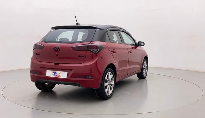 2017 Hyundai Elite i20 ASTA 1.2 DUAL TONE, Petrol, Manual, 75,579 km, Right Back Diagonal
