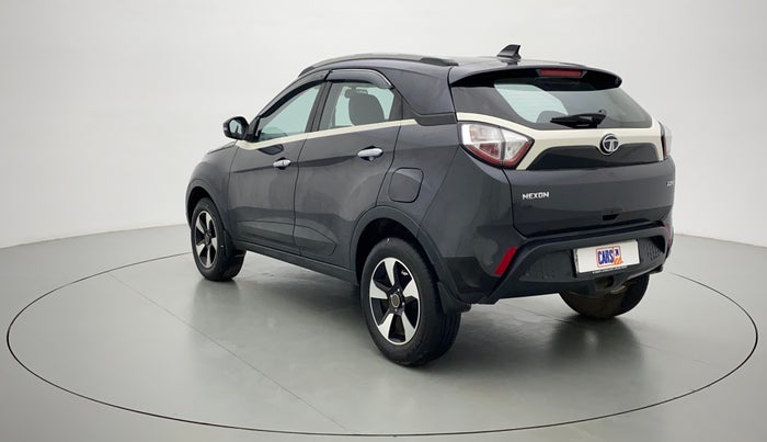 2019 Tata NEXON XZA + 1.2 PETROL A/T, Petrol, Automatic, 26,903 km, Left Back Diagonal