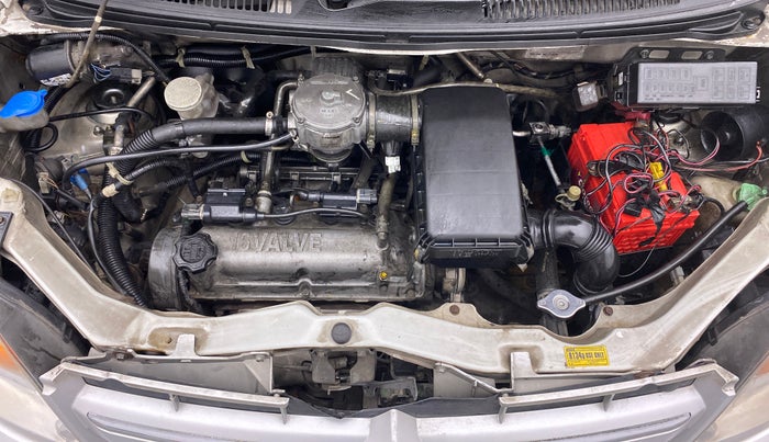 2008 Maruti Wagon R Duo LXI LPG, LPG, Manual, 1,01,218 km, Open Bonet