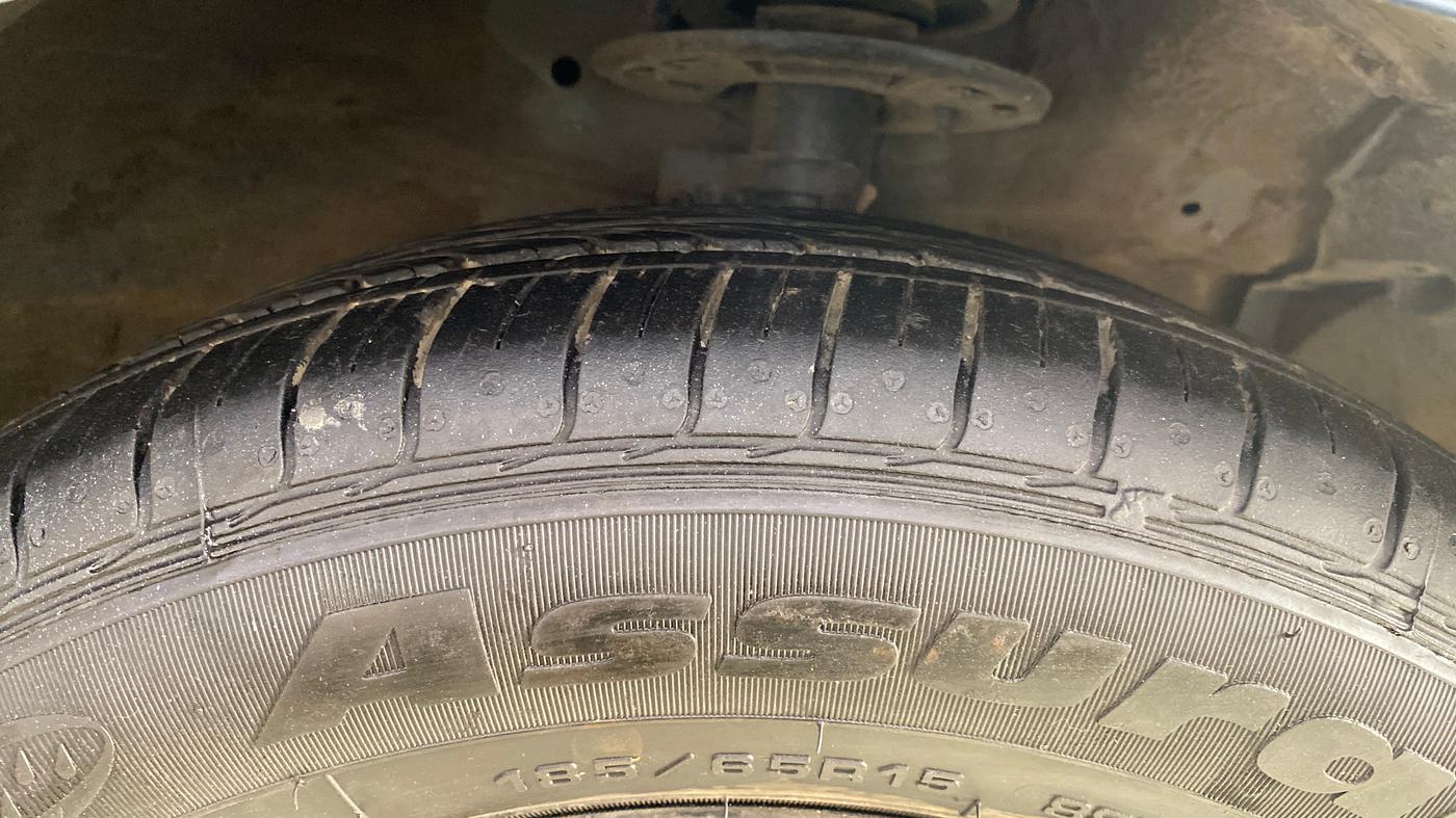 2019 Maruti Ciaz ALPHA DIESEL 1.5, Diesel, Manual, 1,06,321 km, Right Front Tyre Tread