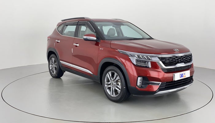 2020 KIA SELTOS HTX+ AT PETROL, Petrol, Automatic, 33,638 km, Right Front Diagonal