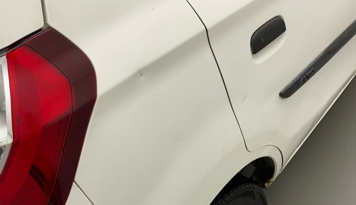 2019 Maruti Alto K10 LXI CNG, CNG, Manual, 66,411 km, Right quarter panel - Slightly dented