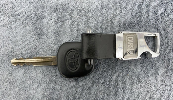 2014 Toyota Etios Liva G, Petrol, Manual, 18,080 km, Key Close Up