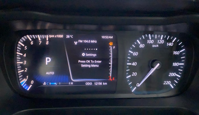 2022 Tata ALTROZ XZA PLUS, Petrol, Automatic, 12,156 km, Odometer Image