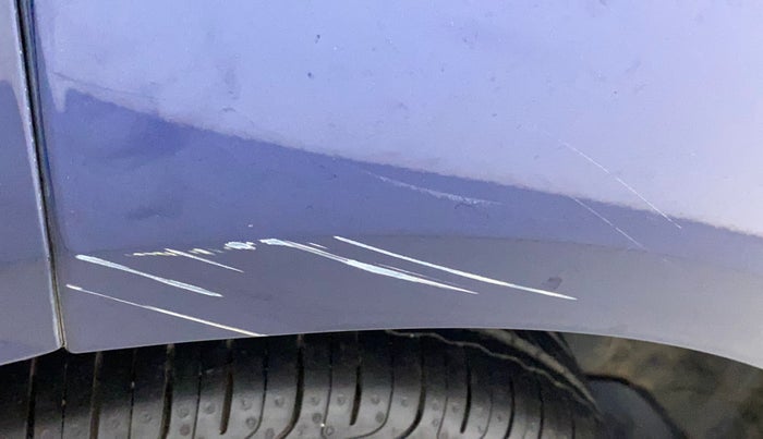 2022 Tata ALTROZ XZA PLUS, Petrol, Automatic, 12,156 km, Right quarter panel - Minor scratches