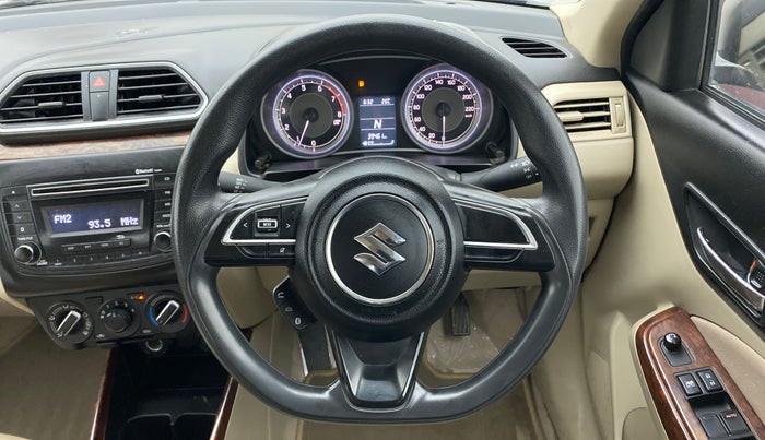 2018 Maruti Dzire VXI AMT, Petrol, Automatic, 39,461 km, Steering Wheel Close Up