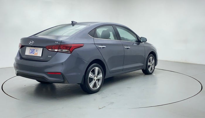 2017 Hyundai Verna 1.6 SX VTVT AT (O), Petrol, Automatic, 29,635 km, Right Back Diagonal (45- Degree) View