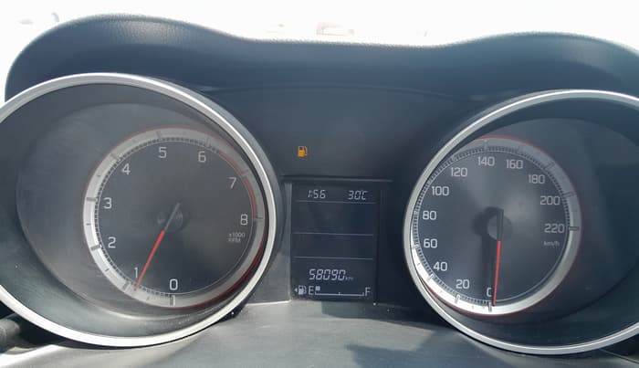 2018 Maruti Swift ZXI, Petrol, Manual, 58,089 km, Odometer Image