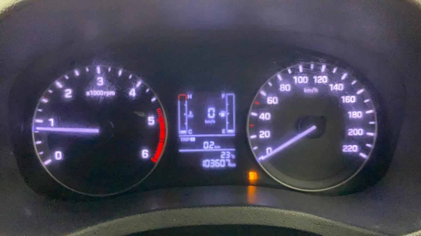 2016 Hyundai Creta SX 1.6 DIESEL, Diesel, Manual, 1,05,269 km, Odometer Image