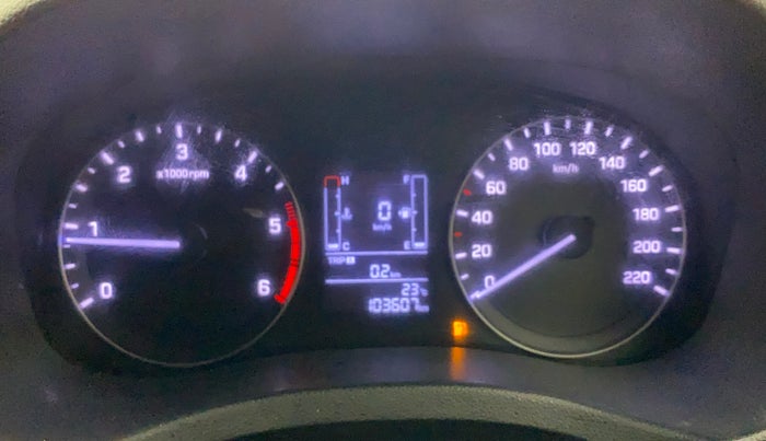 2016 Hyundai Creta SX 1.6 DIESEL, Diesel, Manual, 1,03,605 km, Odometer Image