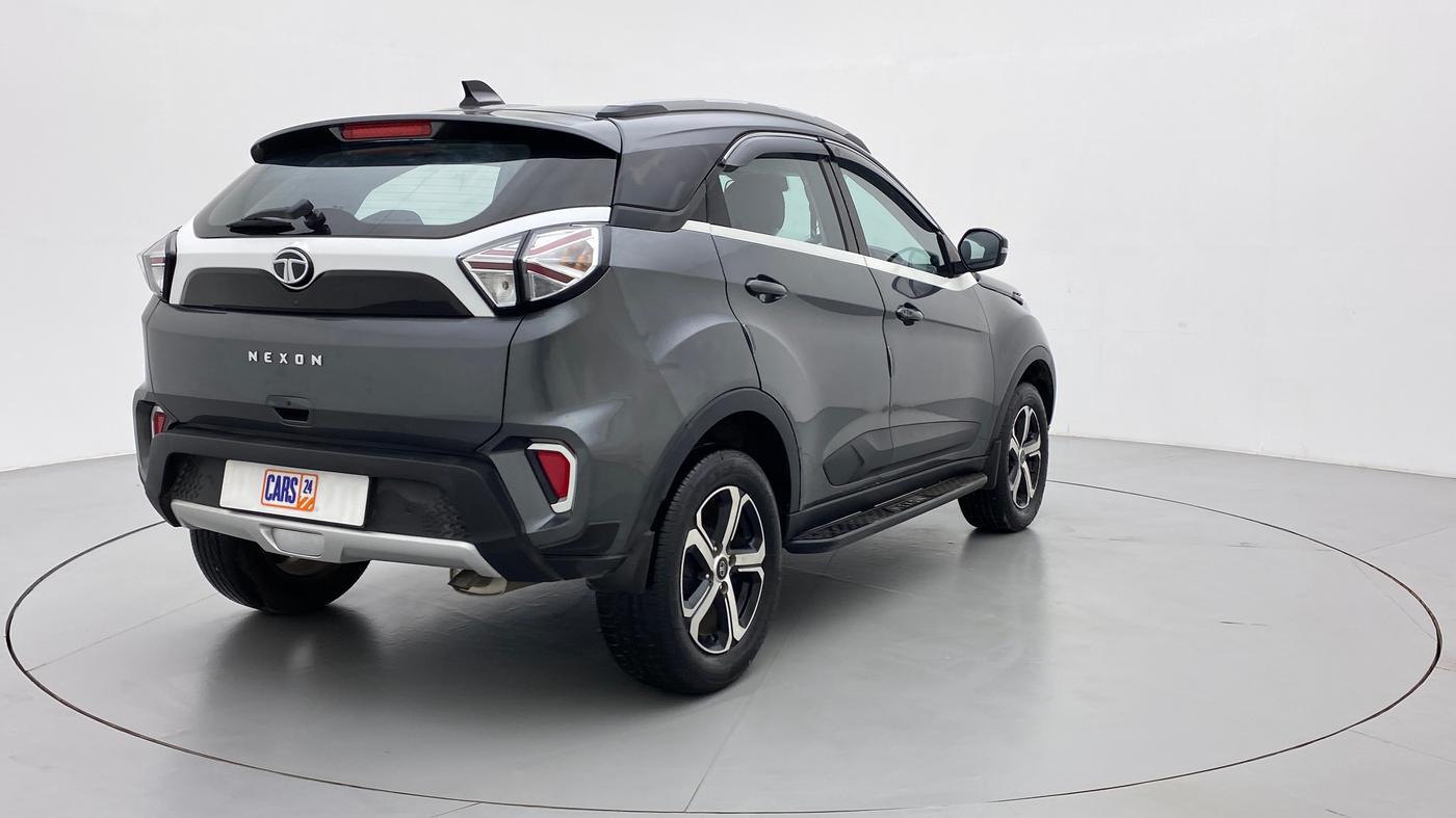 2021 Tata NEXON XZ+ SUNROOF 1.2 RTN, Petrol, Manual, 5,314 km, Right Back Diagonal