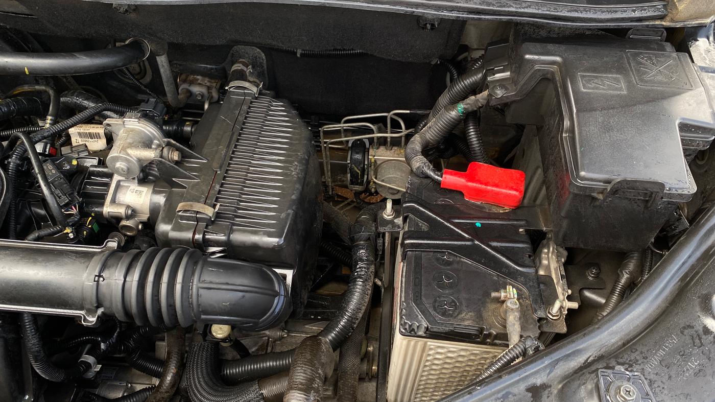 2022 Nissan MAGNITE XL, Petrol, Manual, 56,793 km, Engine View - Left