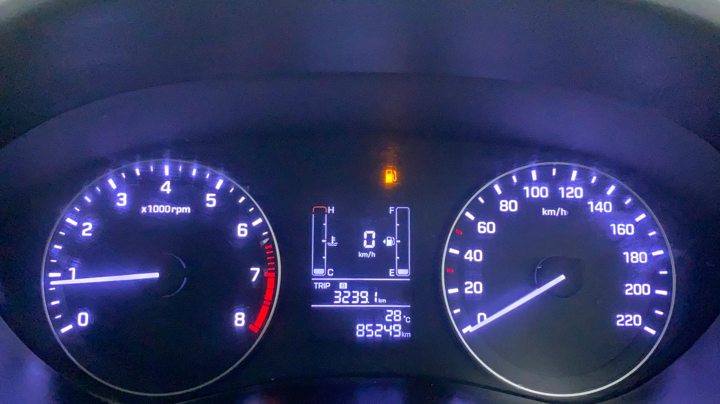 2017 Hyundai Elite i20 SPORTZ 1.2, Petrol, Manual, 85,352 km, Odometer Image