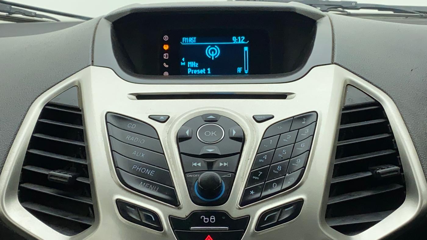 2016 Ford Ecosport TITANIUM 1.5L DIESEL, Diesel, Manual, 98,526 km, Infotainment System
