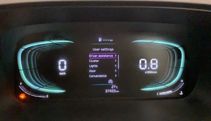 2023 KIA CARENS PRESTIGE 1.5 PETROL 7 STR, Petrol, Manual, 37,435 km, Odometer Image