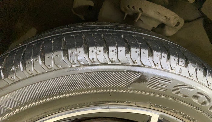 2021 Hyundai Verna SX (O) 1.0 TURBO DCT, Petrol, Automatic, 19,469 km, Left Front Tyre Tread