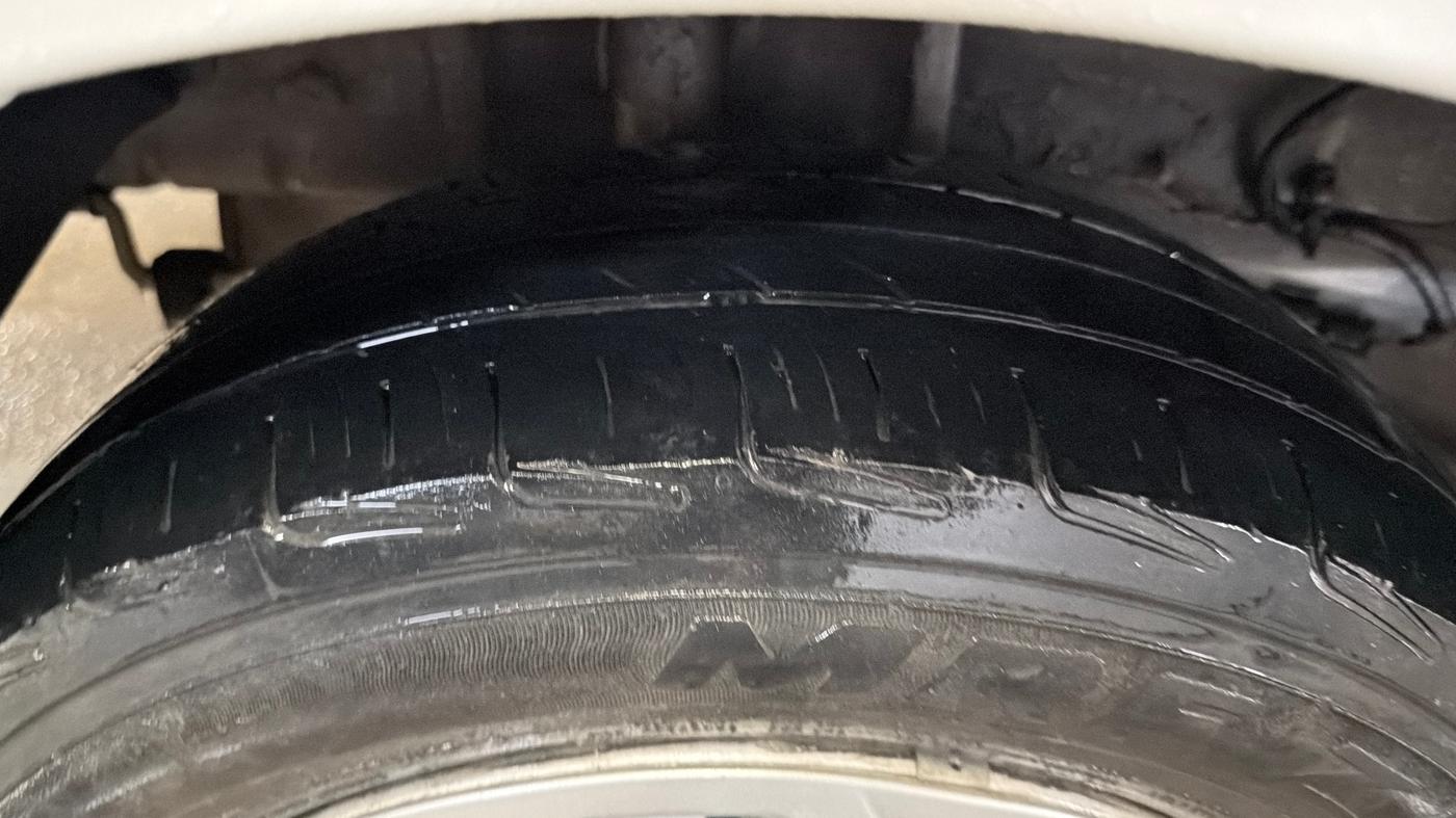 2022 Tata TIGOR XMA PETROL, Petrol, Automatic, 13,282 km, Right Rear Tyre Tread