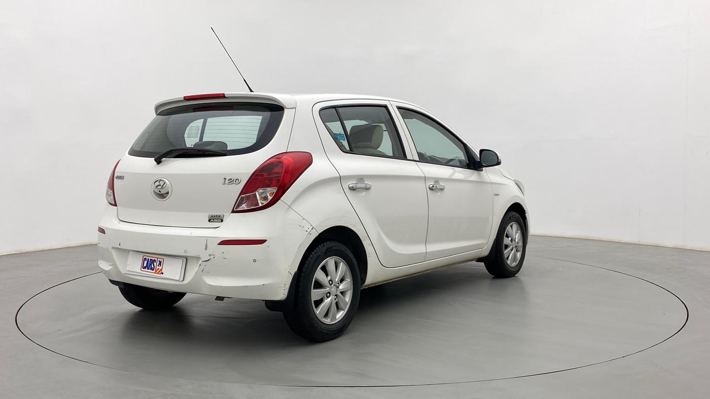 2012 Hyundai i20 ASTA 1.2, Petrol, Manual, 91,881 km, Right Back Diagonal