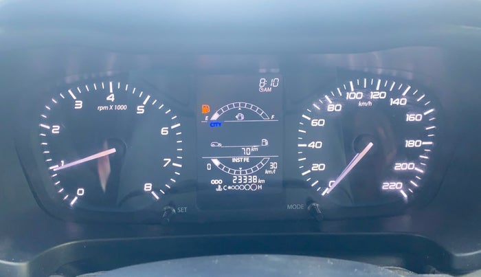 2021 Tata ALTROZ XE PETROL, Petrol, Manual, 23,294 km, Odometer Image