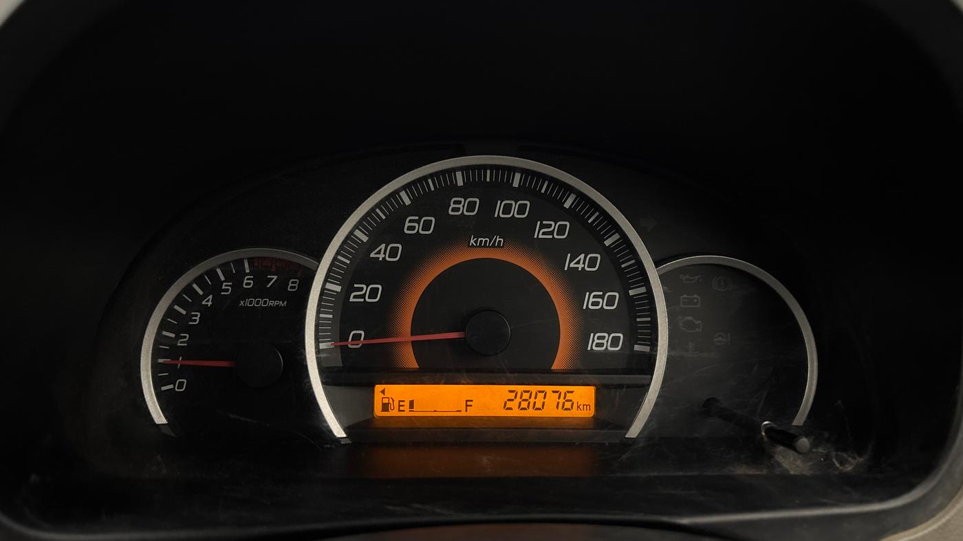 2014 Maruti Wagon R 1.0 VXI, Petrol, Manual, 28,029 km, Odometer Image