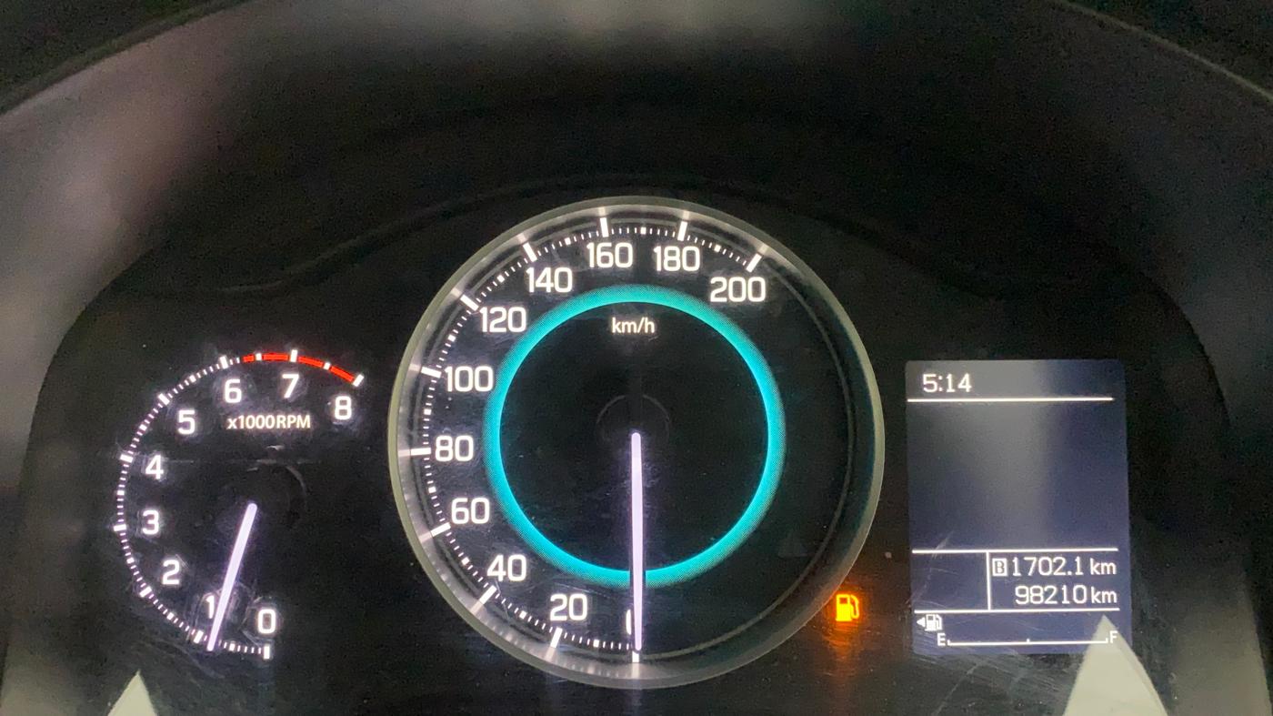 2017 Maruti IGNIS ZETA 1.2, Petrol, Manual, 98,210 km, Odometer Image