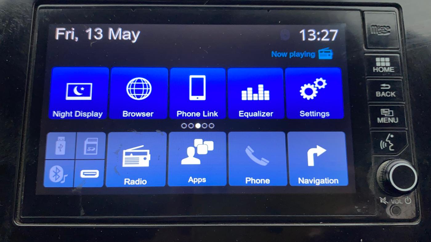 2018 Honda WR-V 1.2L I-VTEC VX MT, Petrol, Manual, 41,090 km, Infotainment System